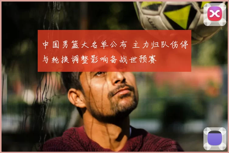 中国男篮大名单公布 主力归队伤停与轮换调整影响备战世预赛